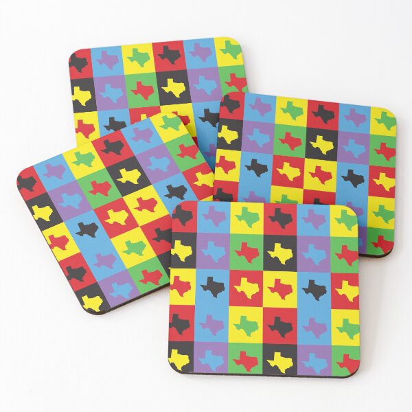 Item preview, Texas Pop Art Pattern US State designed and sold by ValeriesGallery.