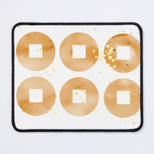 Item preview, Watercolor Gold Coins designed and sold by sakura-daydream.