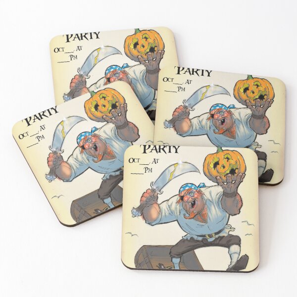Item preview, Halloween party Pirate invitation created by Dan Lawlis designed and sold by Dan Lawlis.