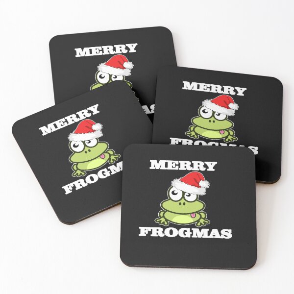 Item preview,  Frog Christmas, Frog Xmas, Merry Frogmas, Frog Holiday Gift, Frogs Lover Gift Idea 2022, Frog Mama , Frog Gift for Her, Frog Silhouette  designed and sold by LusterCraft.