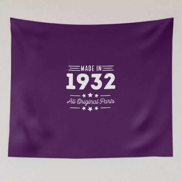 Item preview, Made In 1932 All Original Parts 84th Birthday Gift T-Shirt designed and sold by AlwaysAwesome.