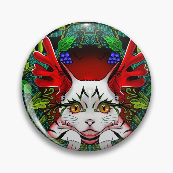 Item preview, Cat on christmas original drawing designed and sold by nickardi.