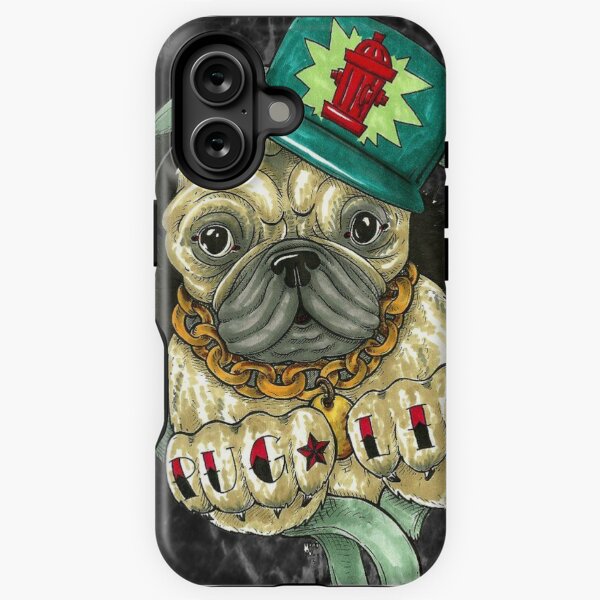 Vista previa del artículo con la obra «Vida Pug», diseñado y vendido por ARTgallaty0801.