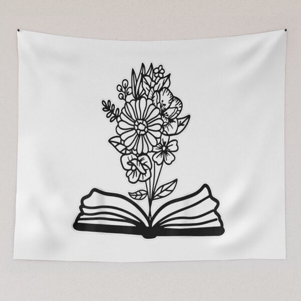 Item preview, Book With Flower - Flowers growing from a book designed and sold by be-awesome-.