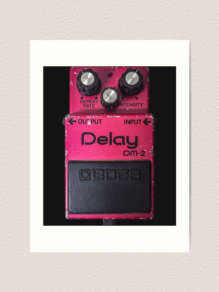 Boss DM-2 Delay Guitar Pedal Vintage Analog Grunge Classic