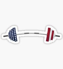 American weightlifting Sticker