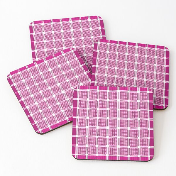 Item preview, Criss Cross Wide Line Pattern in Alternating Shades of Magenta designed and sold by Neil Feigeles.