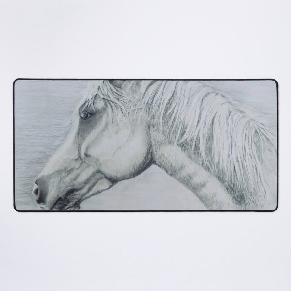 Item preview, Grey Horse Drawing designed and sold by Karen Harding Art and Illustration .