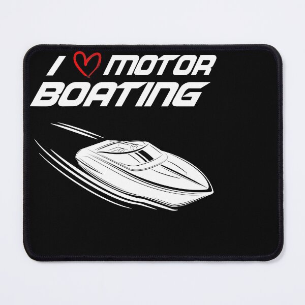 Item preview, I Love Motor Boating Funny Boater Summer Graphic designed and sold by OusmaneProDz.