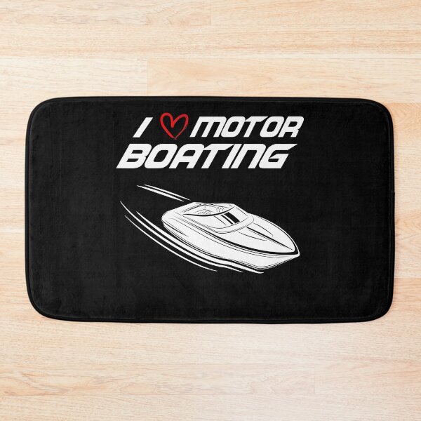 Item preview, I Love Motor Boating Funny Boater Summer Graphic designed and sold by OusmaneProDz.