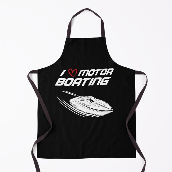Item preview, I Love Motor Boating Funny Boater Summer Graphic designed and sold by OusmaneProDz.