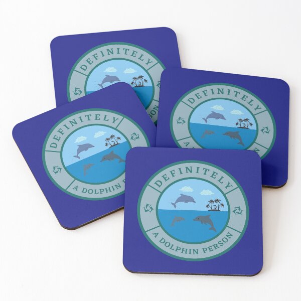 Item preview, Definitely a dolphin person designed and sold by fev-rocks.