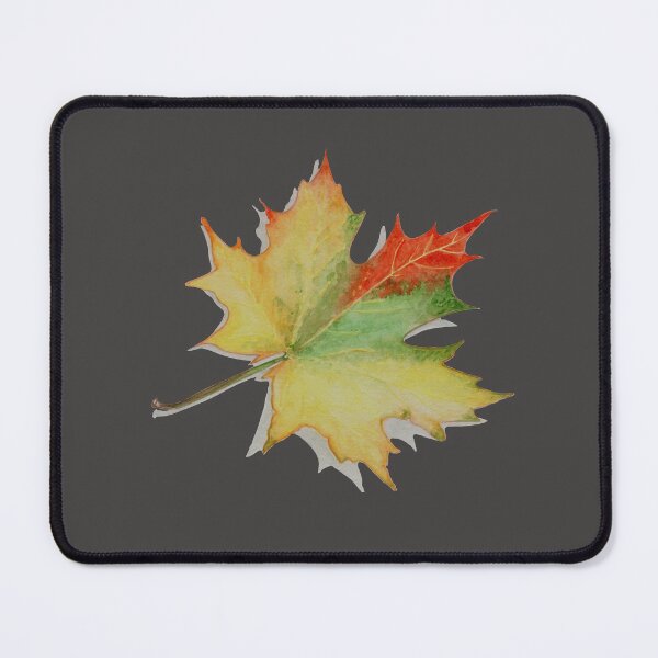 Item preview, Maple leaf watercolor painting designed and sold by ColorSplendor.