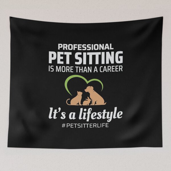 Item preview, Pet Sitter Sitting Dog Walker Animal Funny Gift designed and sold by CuteDesigns1.