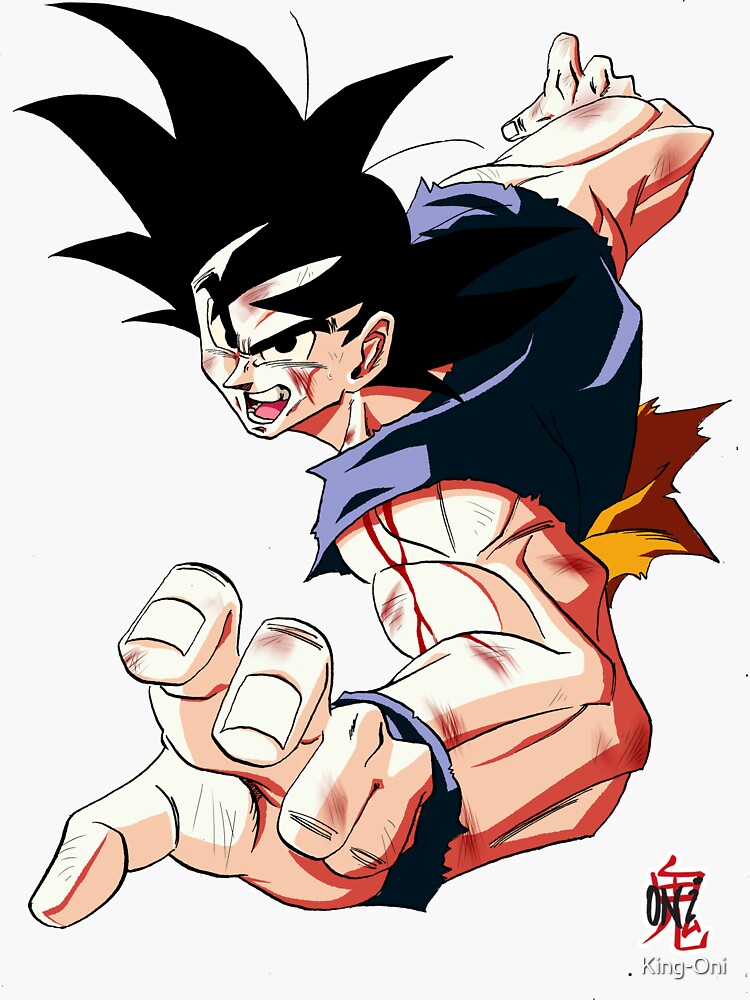 Goku Super Sayajin - InkStickers