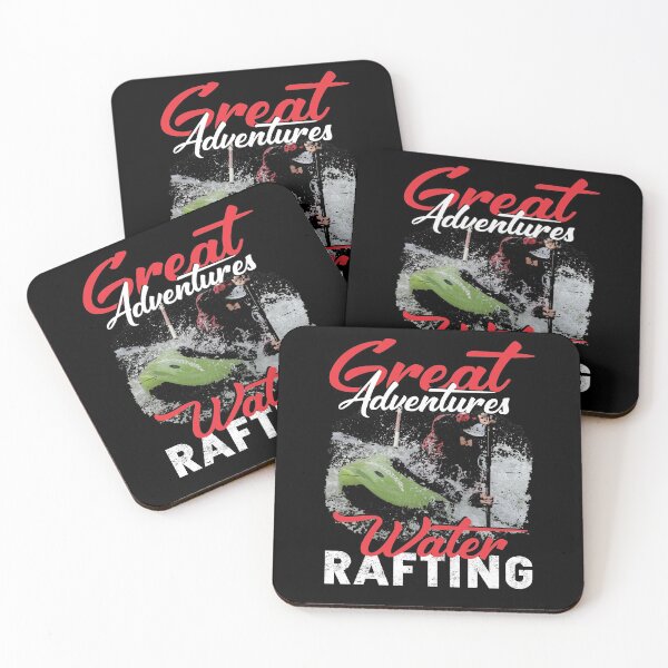 Item preview, Great Adventures Water Rafting Water Sports Saying Design designed and sold by brunsch-print.