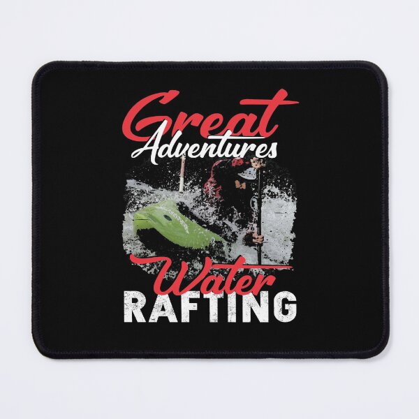 Item preview, Great Adventures Water Rafting Water Sports Saying Design designed and sold by brunsch-print.