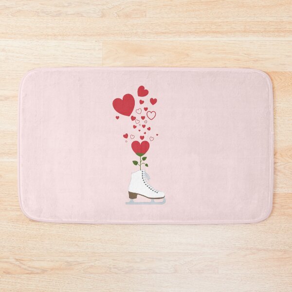 Item preview, Figure Skating Boot With Heart Shaped Rose designed and sold by TripleTriple.