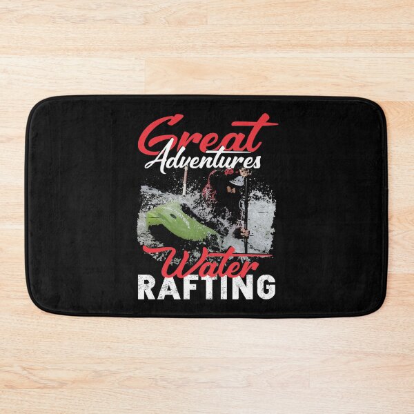Item preview, Great Adventures Water Rafting Water Sports Saying Design designed and sold by brunsch-print.