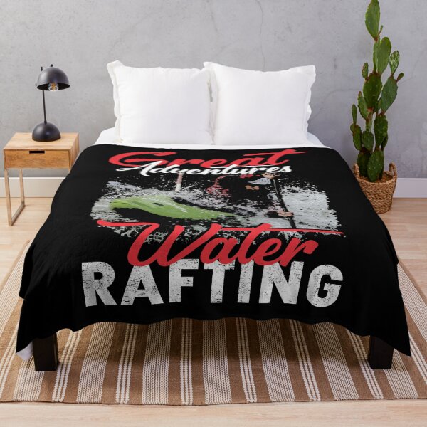 Item preview, Great Adventures Water Rafting Water Sports Saying Design designed and sold by brunsch-print.