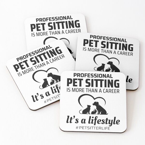 Item preview, Pet Sitter Sitting Dog Walker Animal Funny Gift designed and sold by CuteDesigns1.