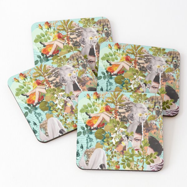 Item preview, girls and collage designed and sold by Pilar Agustina Cucci.