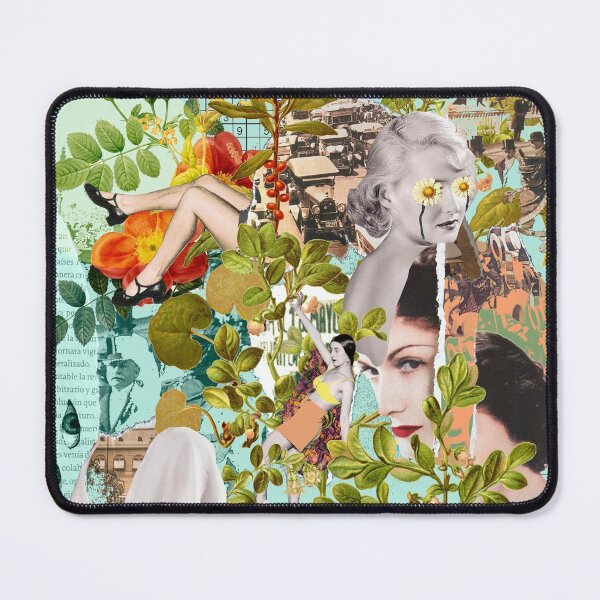 Item preview, girls and collage designed and sold by Pilar Agustina Cucci.