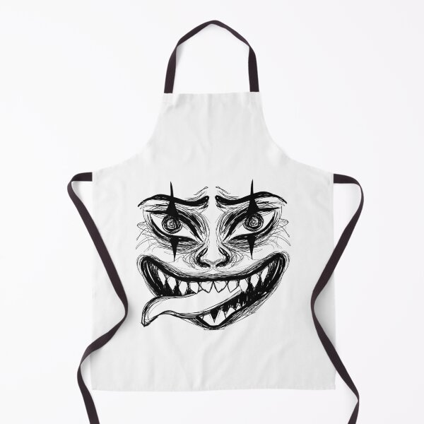Item preview, Clown Face Tongue Out Line designed and sold by Niki-ni.