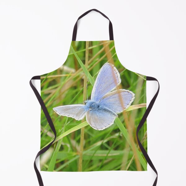 Item preview, blue butterfly in flight designed and sold by Bethan Rose Studio.