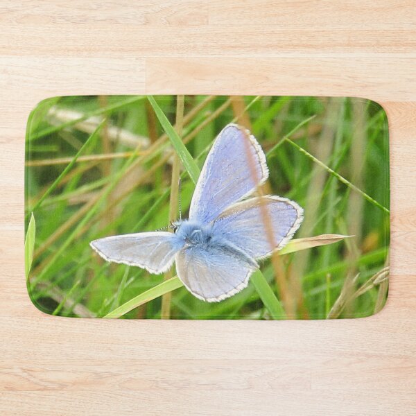 Item preview, blue butterfly in flight designed and sold by Bethan Rose Studio.