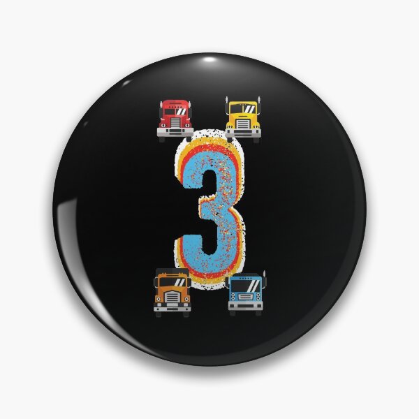 Item preview, 3rd Birthday Boy Big Trucks designed and sold by ZiesMerch.