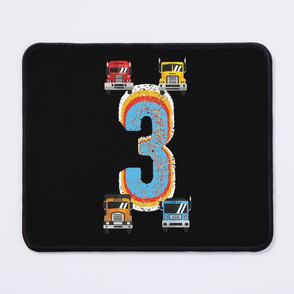 Item preview, 3rd Birthday Boy Big Trucks designed and sold by ZiesMerch.