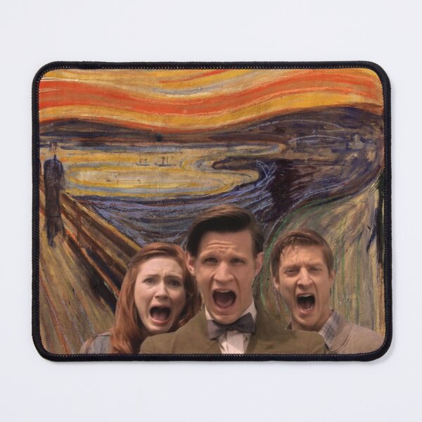 Item preview, the doctor, amy and rory scream designed and sold by dimvitri.