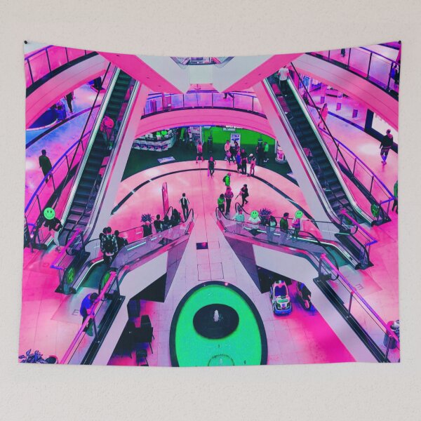 Item preview, Vaporwave Retro Mall Aesthetic 80s Mallsoft Pink designed and sold by ShirtVibes.