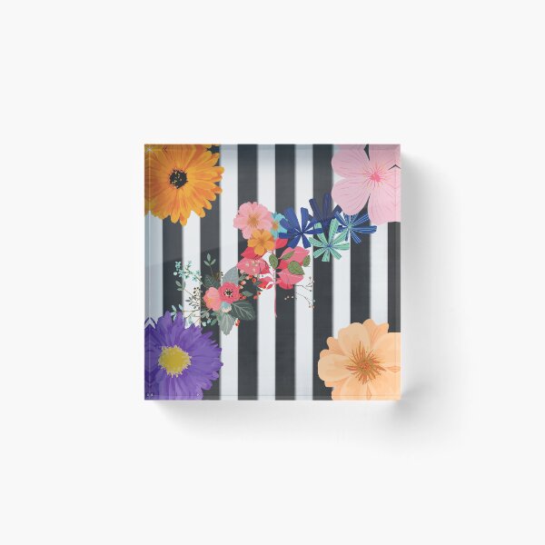 Item preview, Floral Abstract art designed and sold by getyourvibeon.