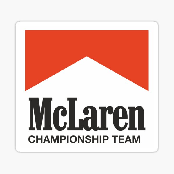 Logo de l'équipe du championnat McLaren Sticker