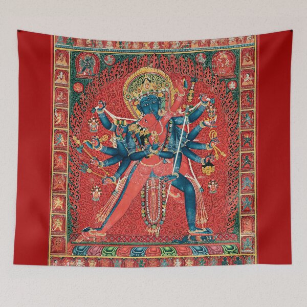 Item preview, Chakrasamvara and consort Vajravarahi designed and sold by tony4urban.