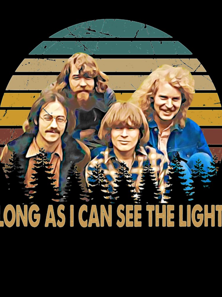 Creedence Clearwater Revival Vintage Creedence Clearwater Revival - Long As I The Li" T-Shirt for Sale by Artrightees | Redbubble