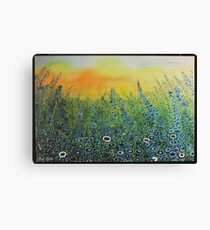 Blue landscape Canvas Print