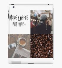 Lauren Graham - Make Coffee Not War iPad Case/Skin