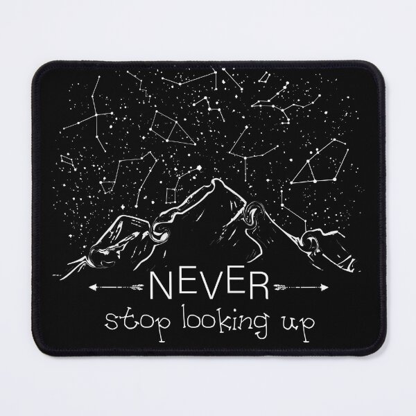 Item preview, Look up stars zodiac mountains cosmos space outer space graphic designed and sold by brunsch-print.