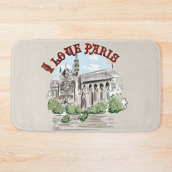 Item preview, Notre Dame de Paris - I Love Paris  designed and sold by mycloudzdesign.