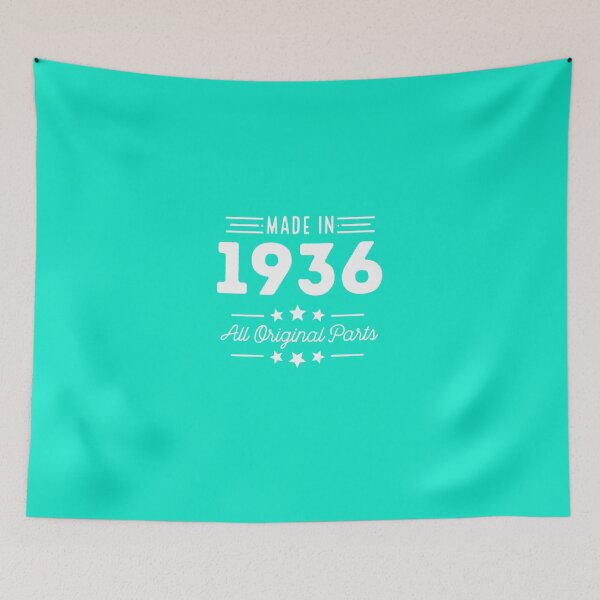 Item preview, Made In 1936 All Original Parts 80th Birthday Gift T-Shirt designed and sold by AlwaysAwesome.
