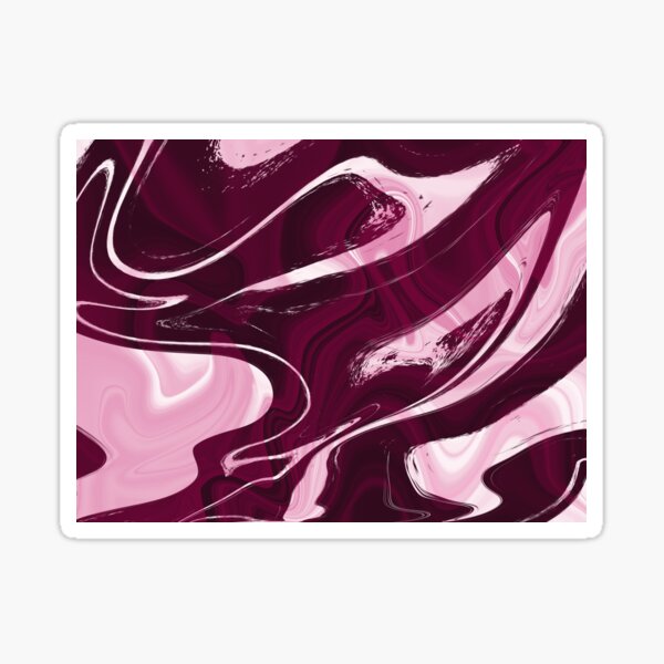 Strawberry Swirl Sticker