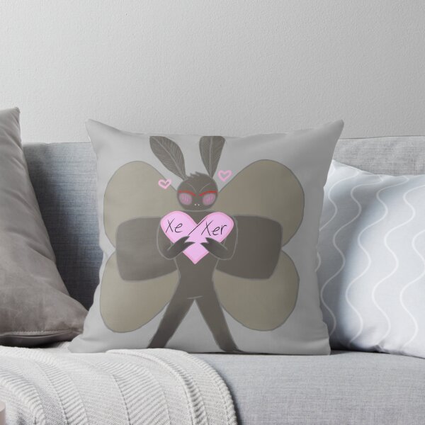 Item preview, Xe/Xer Mothman Design designed and sold by SoftGayCryptids.