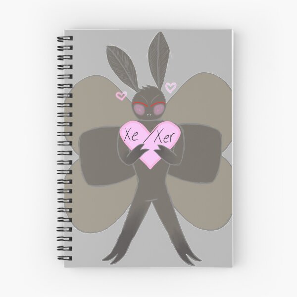 Item preview, Xe/Xer Mothman Design designed and sold by SoftGayCryptids.
