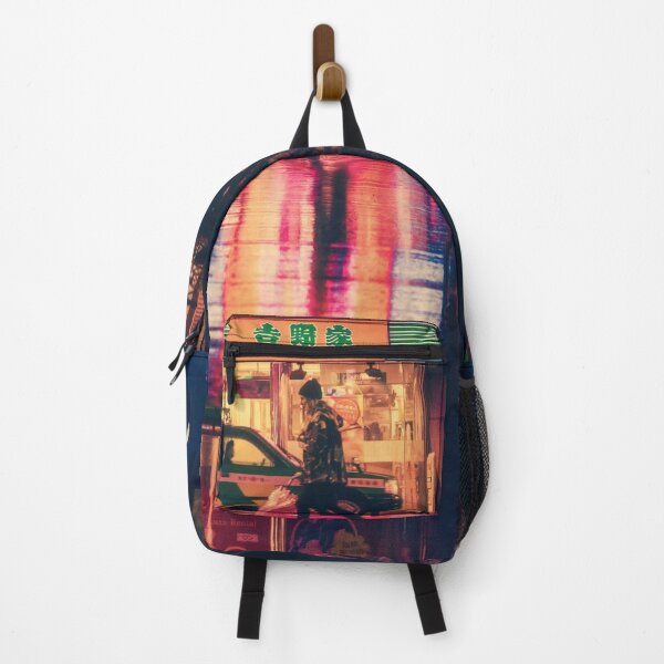 Item preview, Neon City Style Side View Of An Alley In Tokyo Japan At Night designed and sold by Red-ElYoubi.