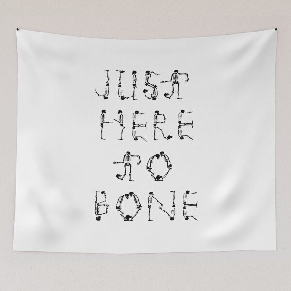 Item preview, Just Here To Bone designed and sold by Fislux.