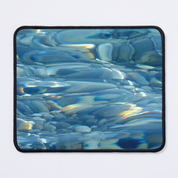 Item preview, Blue Ocean Waves With Pebbles - Blue Ocean Waves designed and sold by AR Studios.