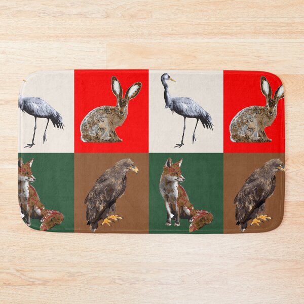 Item preview, 65 MCMLXV ABBAnimals Hare, Crane, Eagle and Fox Print designed and sold by 65 MCMLXV.